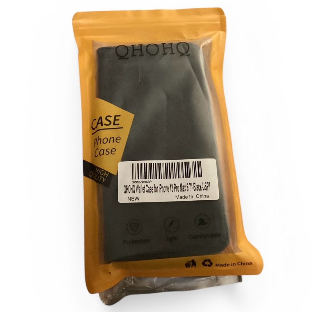 iPhone 13 Pro Max 6.7” Black Wallet Flip Case Sealed